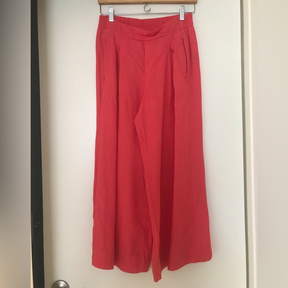 Athleta linen pants  SZ 6 - Picture 2 of 16